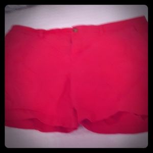 Coral old navy shorts